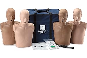Prestan Professional Child Diversity Kit CPR Training Manikin 4-Pack (with CPR Monitor) by Prestan Products