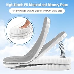 4D Cloud Soles for Men - Soft Memory Foam