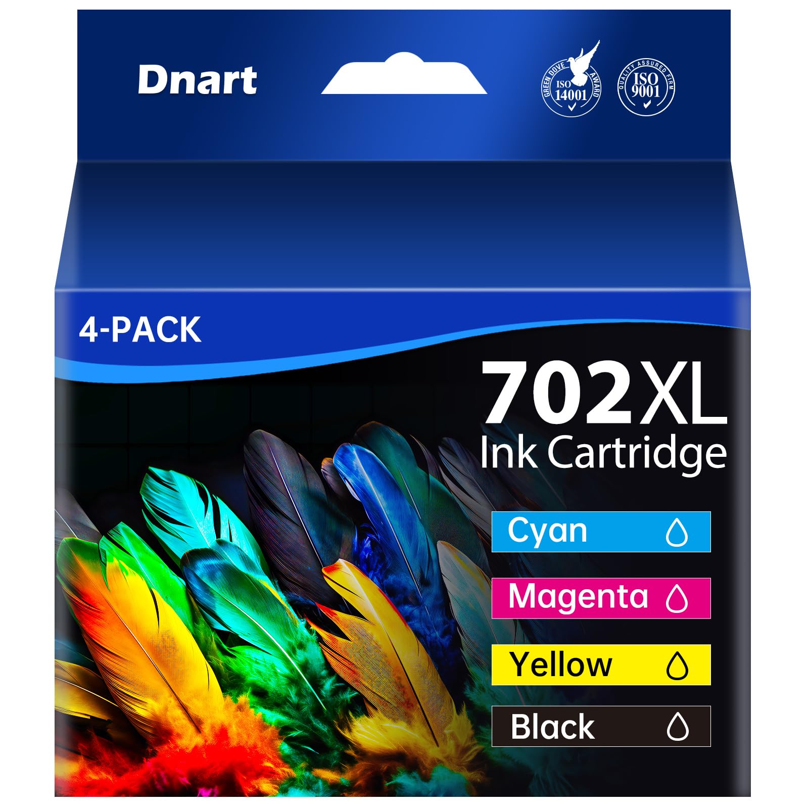 702XL Ink Replacement for Epson 702 702XL Ink