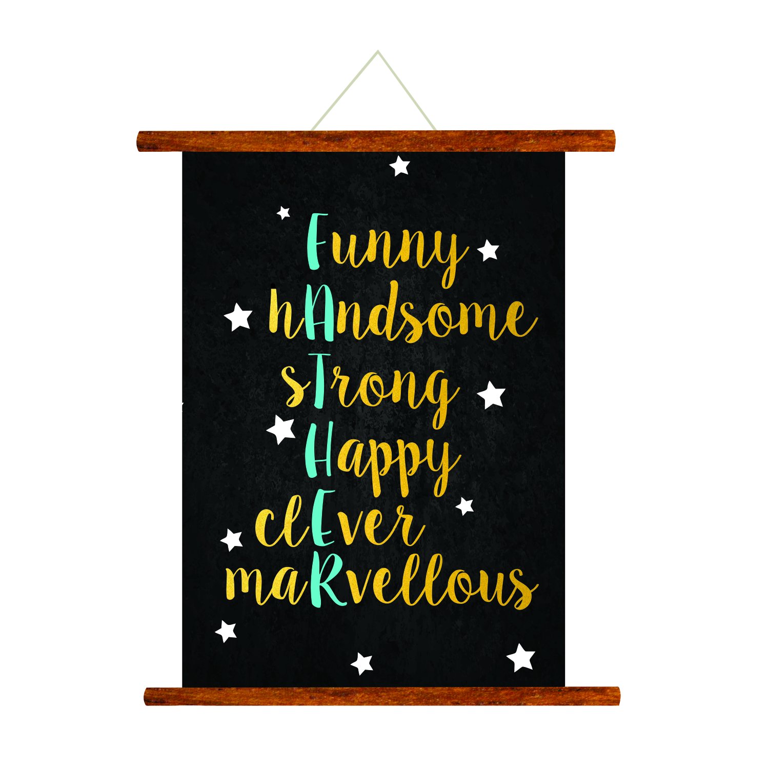 Yaya Cafe Fathers Day Greeting Cards Starry Beautiful Father