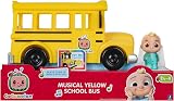 CoComelon Musical Yellow School Bus with JJ Figure Toy view 3