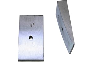 OMIX-ADA Omix | 18206.02 | Suspension Leaf Spring Shim Kit, Rear, 8 Degree, 2.5 Inches Wide | OE Reference: MS-WSC80