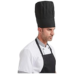 Hyzrz Chef Tall Hat Unisex Adjustable Elastic Baker