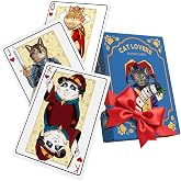 Cat Playing Cards Themed Deck for Adults - Collectible Card Games for Teens, Women and Men - Card Games For Adults on Family Game Night - 54 Cards for Solitaire or Poker - Fun Gifts for Cat Lovers