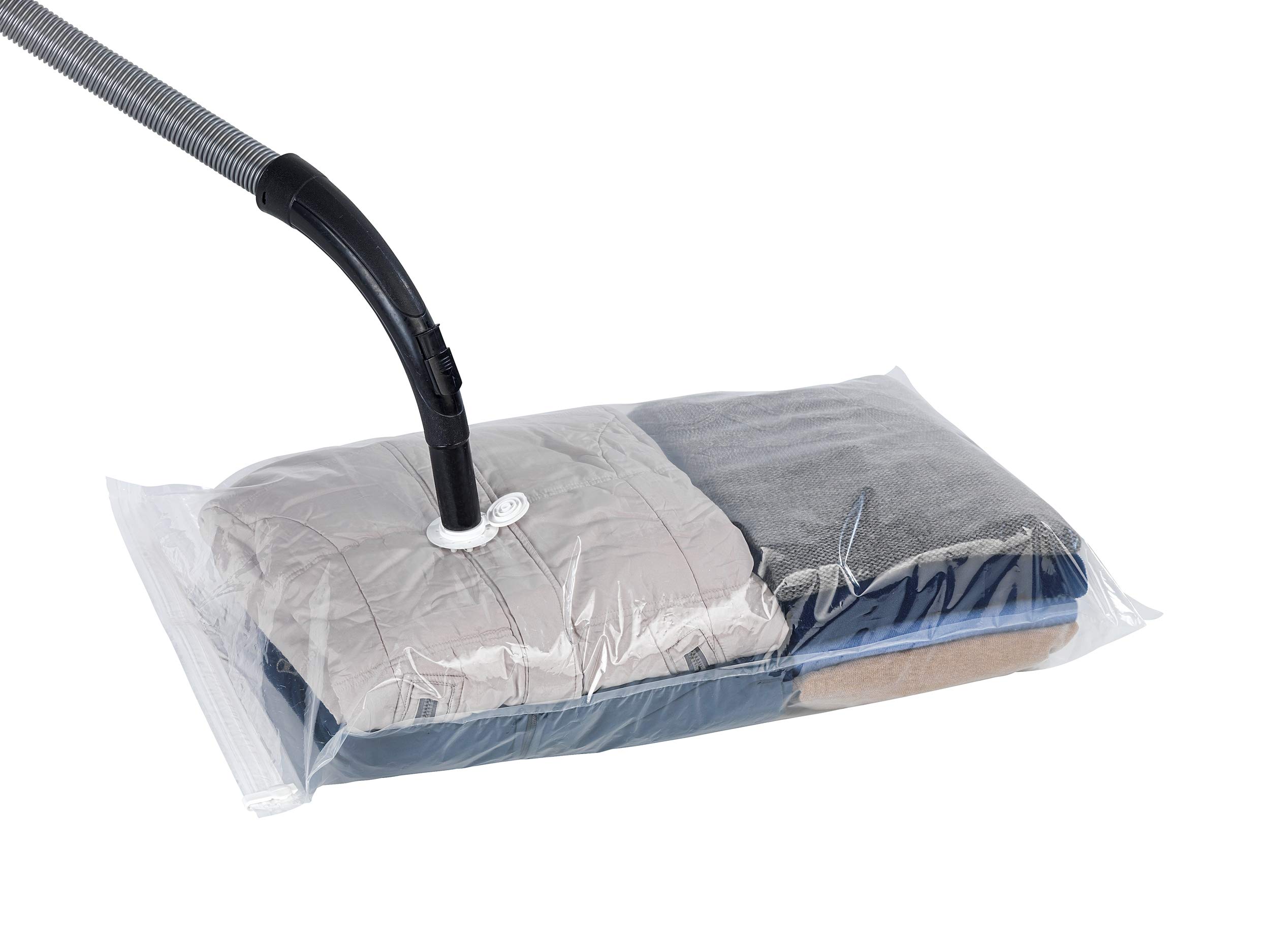 WENKO Saco guardarropa comprimible 2 unids, 90 x 56 cm — image 1