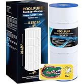 POOLPURE PXST150 Pool Filter Replaces Hayward X-Stream CC1500 1PACK | Compatible with CCX1500RE, Pleatco PXST150, Unicel C-8316, Filbur FC-1286, 23 1/4"*8 15/16", 150sq.ft.