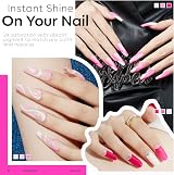 Modelones Gel Nail Kit 12 Colors 48W Lamp Glossy Matte Top Base Coat Tools view 2