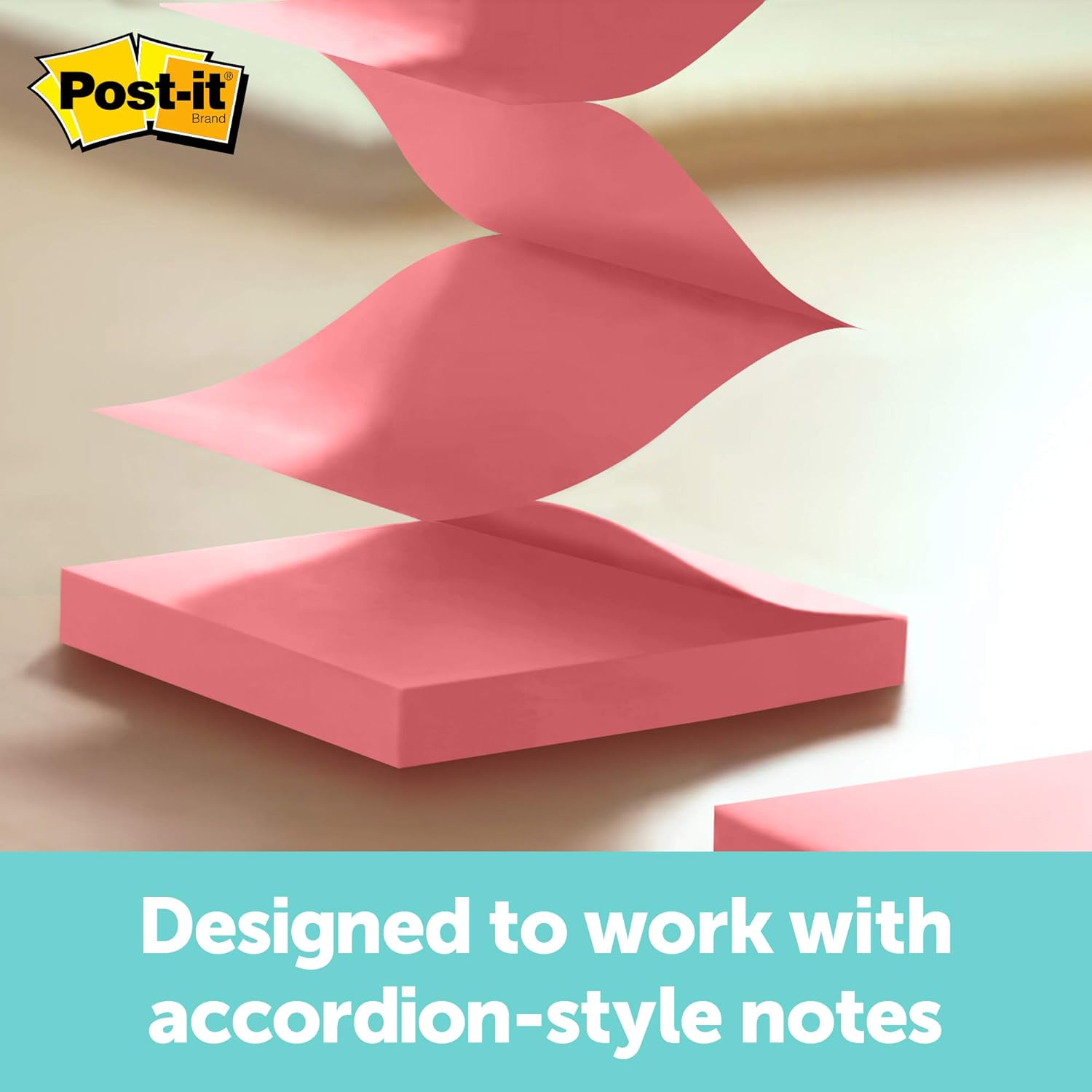 Post It Pop Up Note Dispenser Rose Gold 3 Inches X 3 Inches 1 Dispenserpack Wd 330 Rg