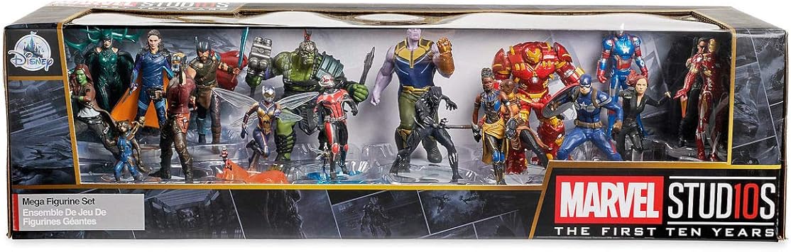 mega figurine set avengers