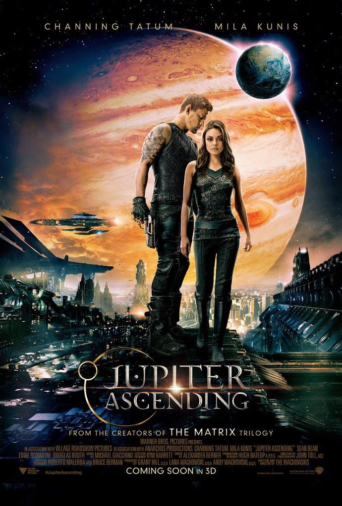 Amazon.com: JUPITER ASCENDING MOVIE POSTER 2 Sided ORIGINAL 27x40 CHANNING  TATUM MILA KUNIS: Posters & Prints