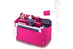 ZTUJO Purse Organizer, Felt Bag Organizer Purse Organizer Insert For Speedy, Neverfull, Graceful, Neverfull,Tote, Handbag,Shaper