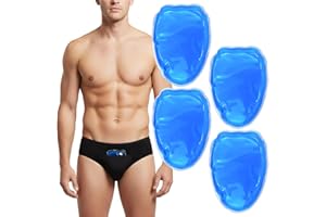 Vasectomy Ice Packs, Cold Pack Testicular Support and Pain Relief, Cold Compress Flexible Gel Ice Pack Vasectomy Gift for Men