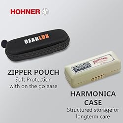Hohner Marine Band 1896 Harmonica - Key of C Bundle