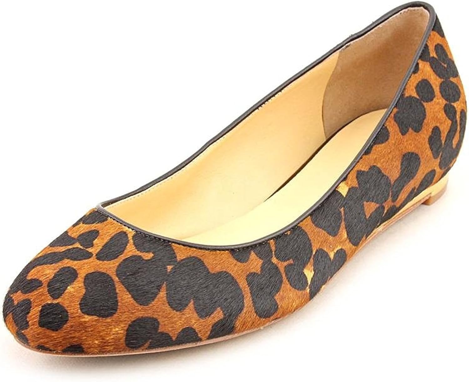 cole haan leopard flats