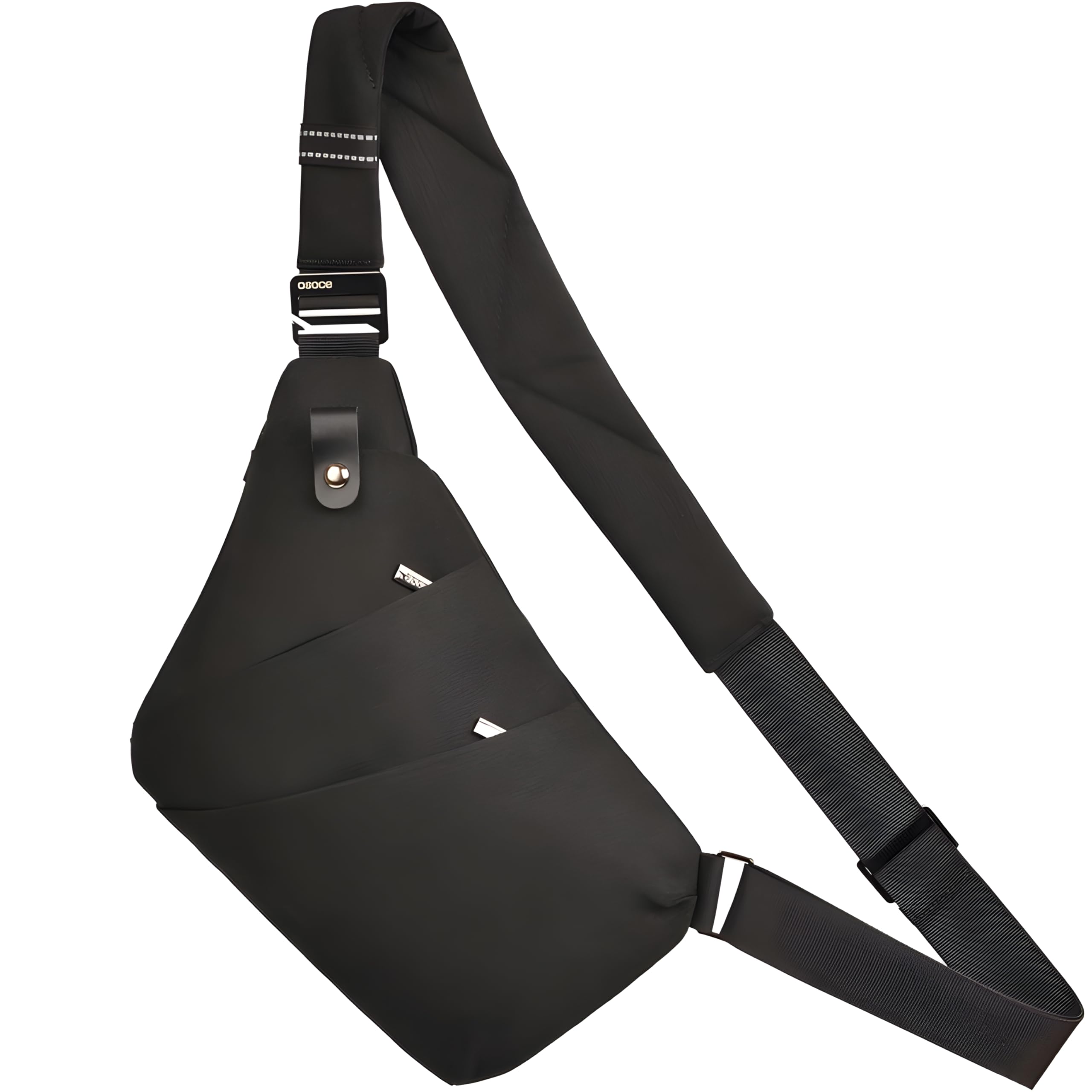 OSOCE Anti Theft Travel Bag, Mens Sling Chest Bag, Crossbody Multi Pockets Shoulder Bag Waterproof Bags Cover Pack Casual Cycling Hiking for Men Women