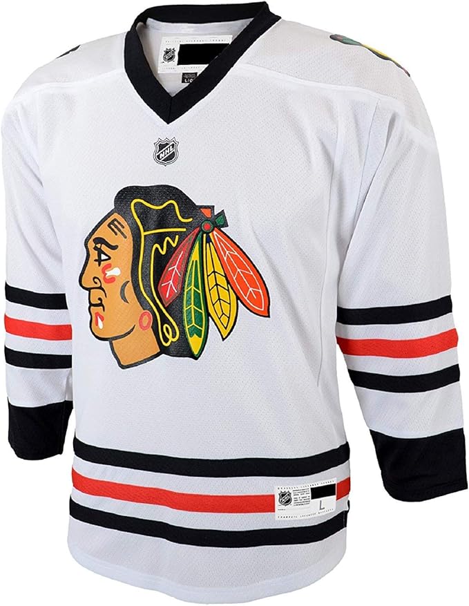 Chicago Blackhawks White Infants Toddler Away Replica