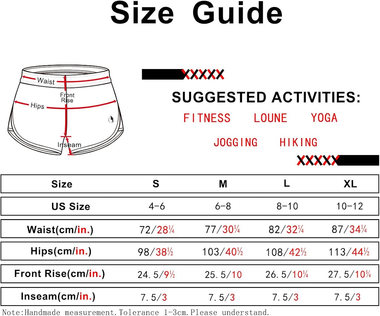 icyzone Workout Shorts Built-in Brief - Women's Gym Exercise Athletic Running Yoga Shorts: Clothing
