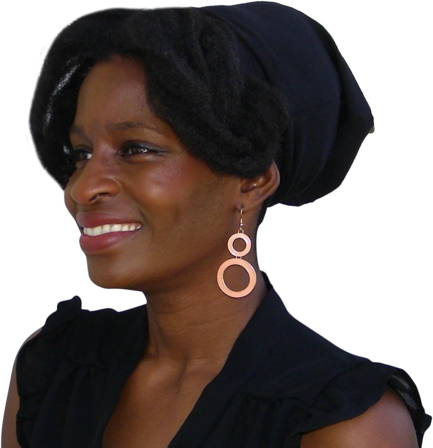 Satin Life Elastic Band Women's Soft Slouchy Satin Lined Hat Beanie Cap