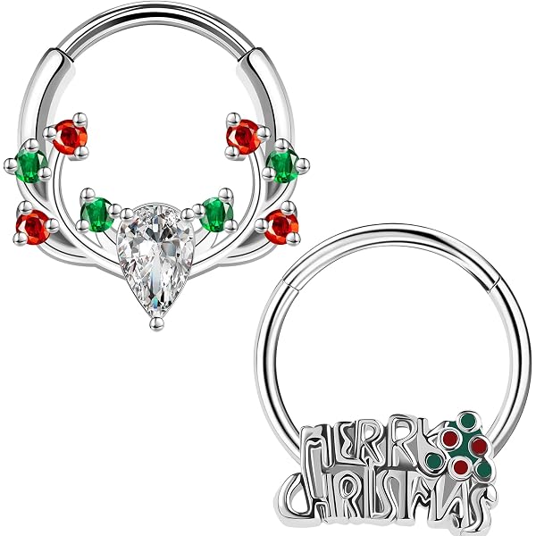 CM Crareesi Mania Weihnachten Nasenpiercing Weihnac Produktbild-Vorschau 3