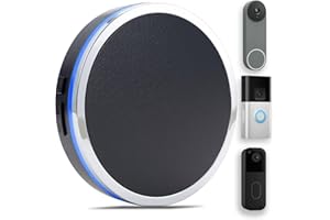 Smart Wireless Doorbell Chime for Blink, Google Nest, Ring Doorbell | 32 Ringtones, 5 Volume Levels, No Distance Limit, No Wi