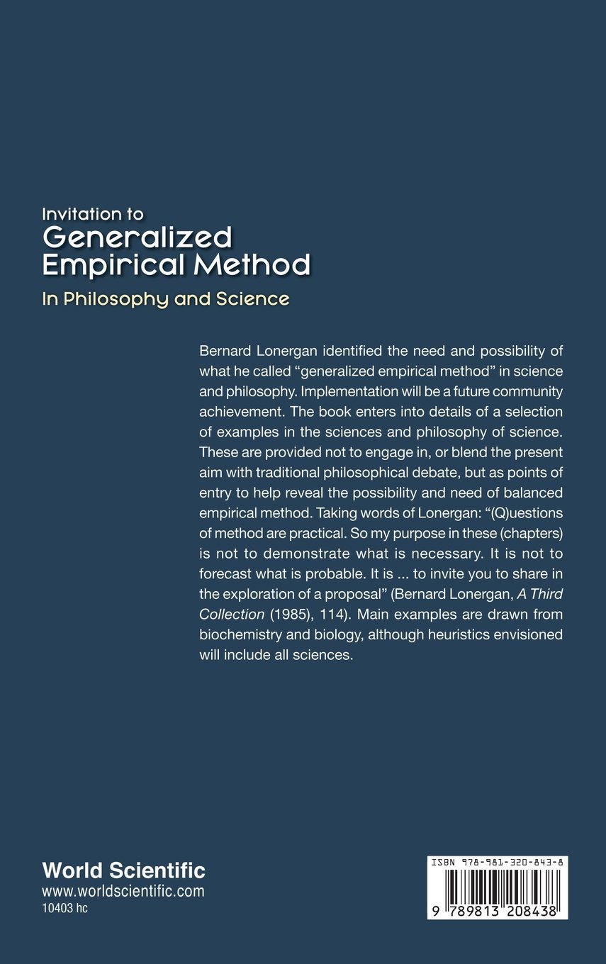 Invitation To Generalized Empirical Method In Philosophy - 