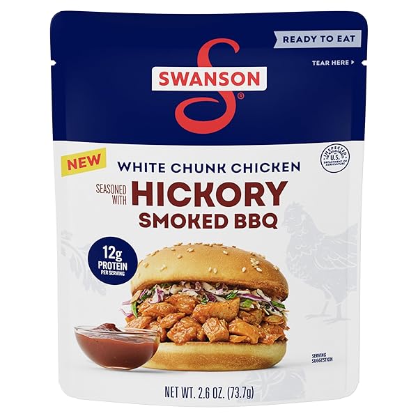 SWANSON HICKORY SMOKED BBQ WHITE CHUNK FULLY COOKED...