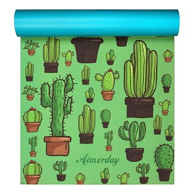 AIMERDAY Premium Print Non Slip Yoga Mat 72 inch Mauritius Ubuy