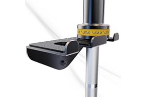 VAIIO Single Olympic Barbell Hanger,Garage Gym Bar Wall Rack,Vertical Barbell Mount Rack,Black Powder Coated,Space Saving Commercial or Home Gym Accessory,Holds Under 33mm Bar Size