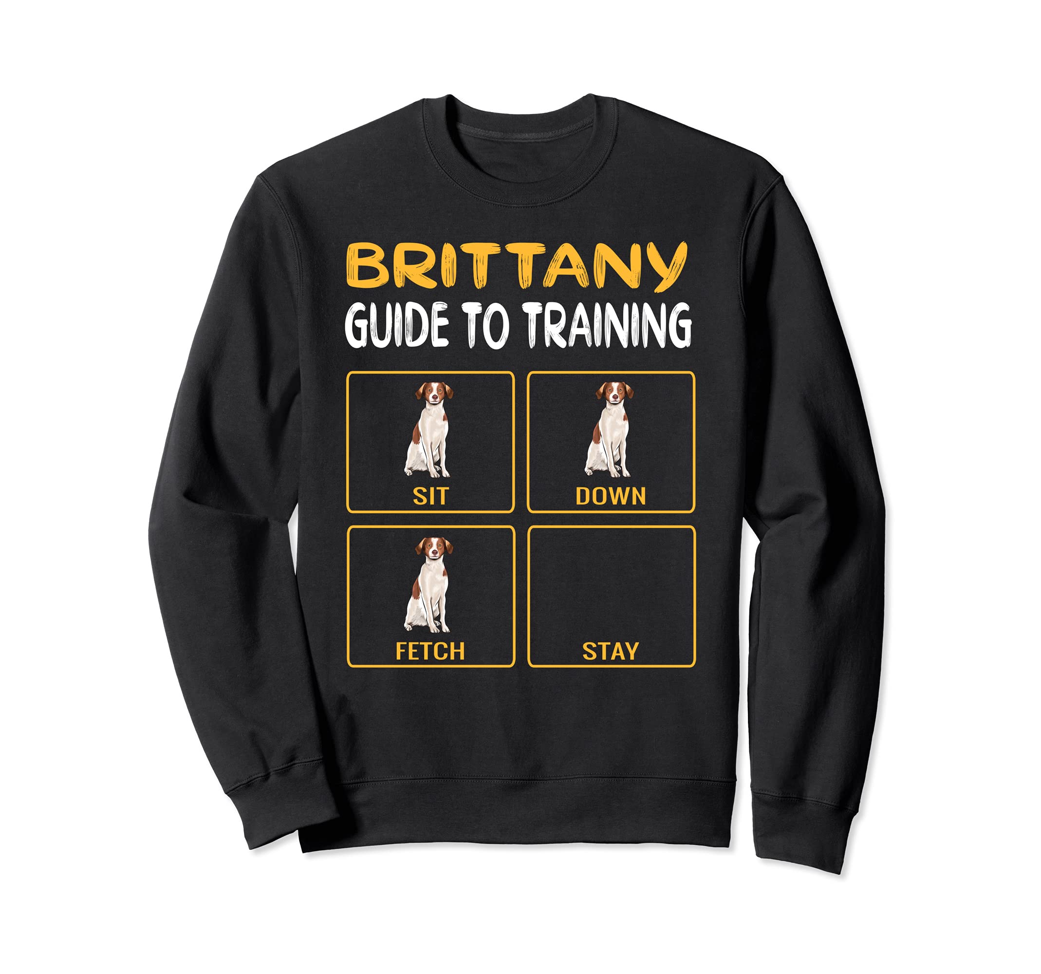 Funny Brittany Guide To Training Dog Trainer Obedience Sweatshirt