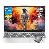 HP 15.6" FHD Touchscreen Laptop, Intel 10-Core i5-1334U(Beat i7-1255U Up to 4.6GHz) 16GB RAM 512GB SSD, Win11 WiFi6 Numeric Keypad Fast Charging for Business & Students w/GM Accessory Natural Silver
