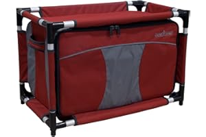 Camp Chef Sherpa Table & Organizer - Camping Storage for Outdoor Cooking & Camping Gear - Aluminum Table Top