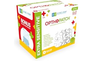 OPTHOPATCH Color Your OWN Patch | Extra Sensitive Adhesive Eye Patches for Kids 40 Pack + 1 Reward Chart Posters
