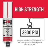 J-B Weld ClearWeld Quick Setting Epoxy 25 ml 4400 psi Bond view 4