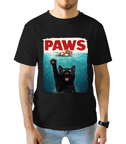 Amazon.com: Paws Parody Cat Mouse Humorous Cat Chasing Mouse