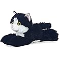 Aurora® Adorable Mini Flopsie™ Maynard™ Stuffed Animal - Playful Ease - Timeless Companions - Black 8 Inches