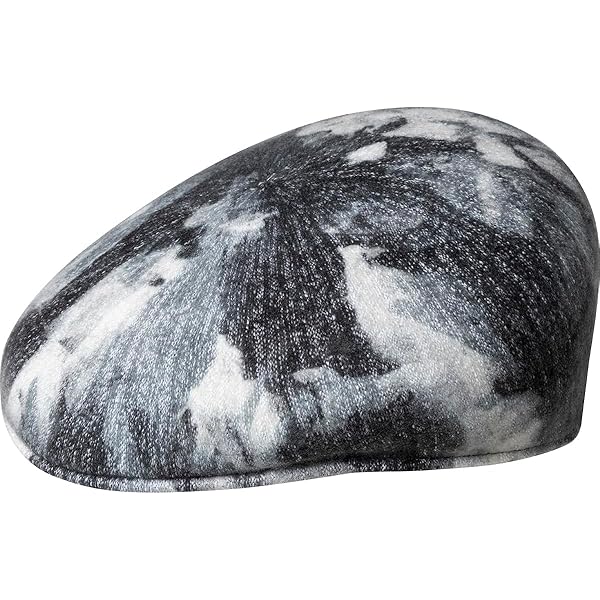 Kangol Meltdown 507 Hat - Beige/Electric Kumquat/S Ivy Caps & Flat