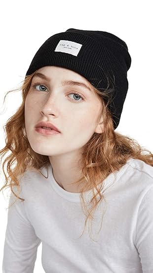 Rag Bone Women S Addison Beanie Black One Size Amazon In Clothing Accessories