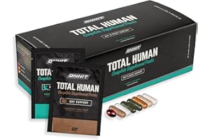 ONNIT Total Human Day and Night Vitamin Packs for Men and Women,Capsule, Adult Multivitamin, 30-Day Supply