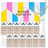 BB Facial Glow Starter Kit Serum Pigment EGF Peptide Serum Ampoule Exosomes for Skin Care Kit for Hydrating Skin-Firming, 12 Vials