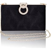 Gets Evening Clutch Purses for Women Handbags for Formal Bridal Wedding Party Cocktail Prom Small Crossbody Bag with Chain