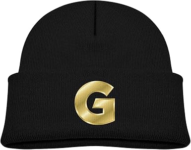 gold baby hat