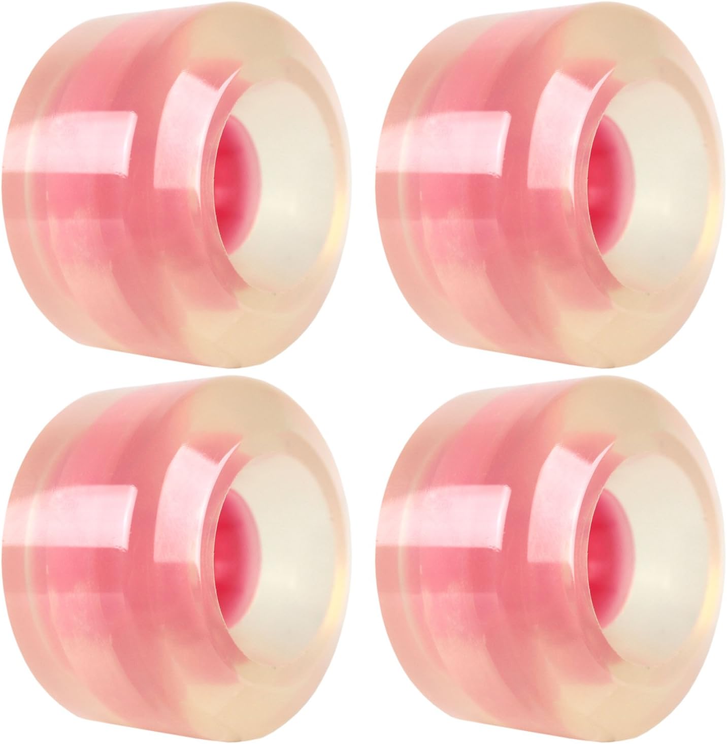 KSS Longboard Cruiser Smooth 78A Wheel Set with Hub