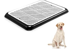 Mifoci 1 Pcs Dog Pee Pad Holder Potty Tray Portable Dog Litter Box Toilet Training for Indoor Outdoor Small Medium Large Pet Puppy