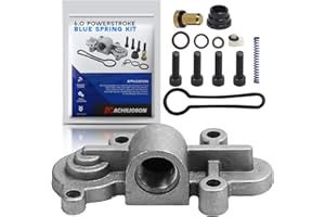 ACHILIOSON 6.0 Blue Spring Kit Upgrade,Fuel Injection Pressure Regulator Kit Fits for 2003 2004 2005 2006 2007 F250, F350, F450, F550 Replaces# 3C3Z-9T517-AG, 3C3Z9T517AG