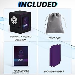 Infinity Guard Card Deck Box for MTG with Commander