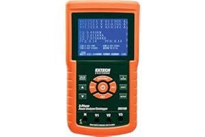 Extech 382100 1200A 3-Phase Power Analyzer/Datalogger