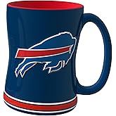 NFL Sculpted Relief Mug, 14-Ounce