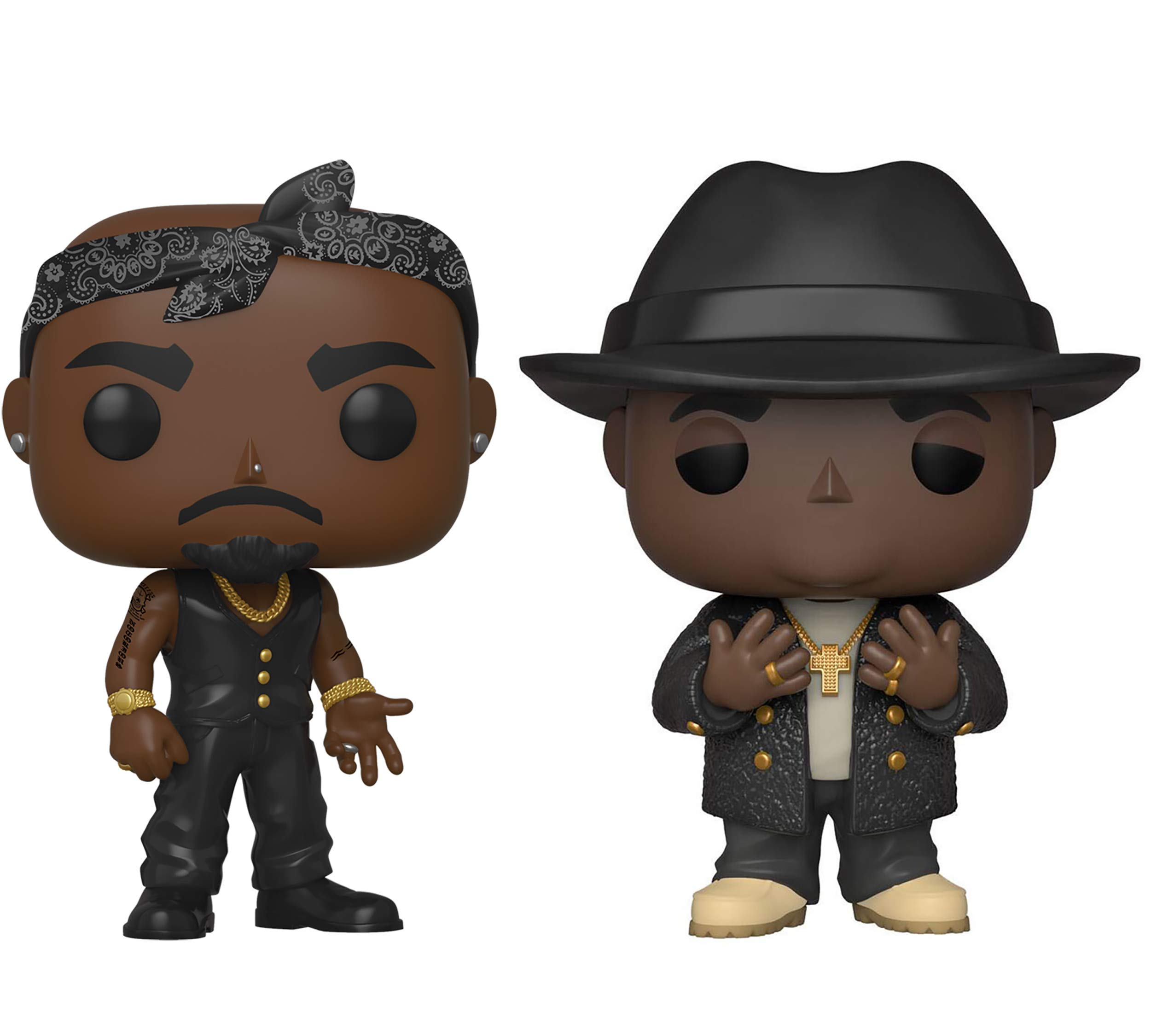 Tupac Funko Pop Rocks Vest with Bandana Vinyl Figure Funko Collectibles ...
