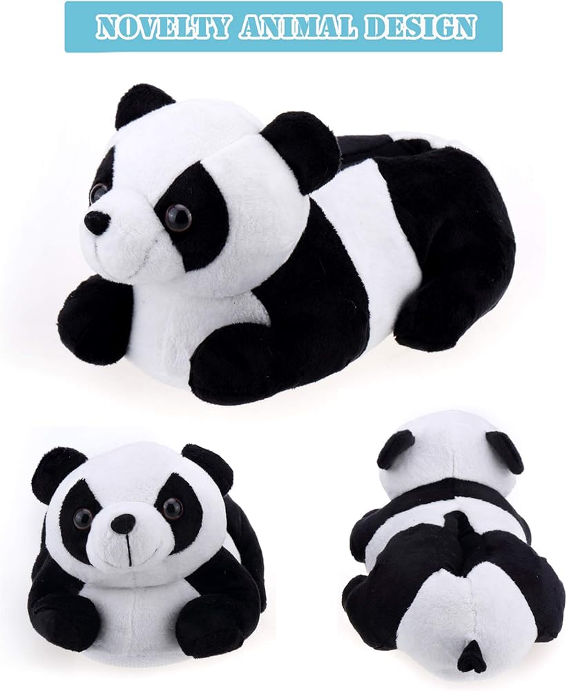 fuzzy animal slippers for adults