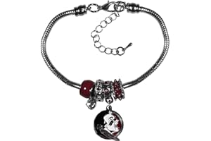 JRVT NCAA womens Euro Bead Bracelet